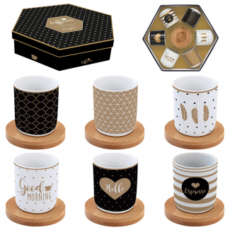 Coffret gobelets à café COCOONING