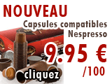 Capsules Ne-cap compatibles Nespresso