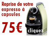 Reprise de votre machine Nespresso