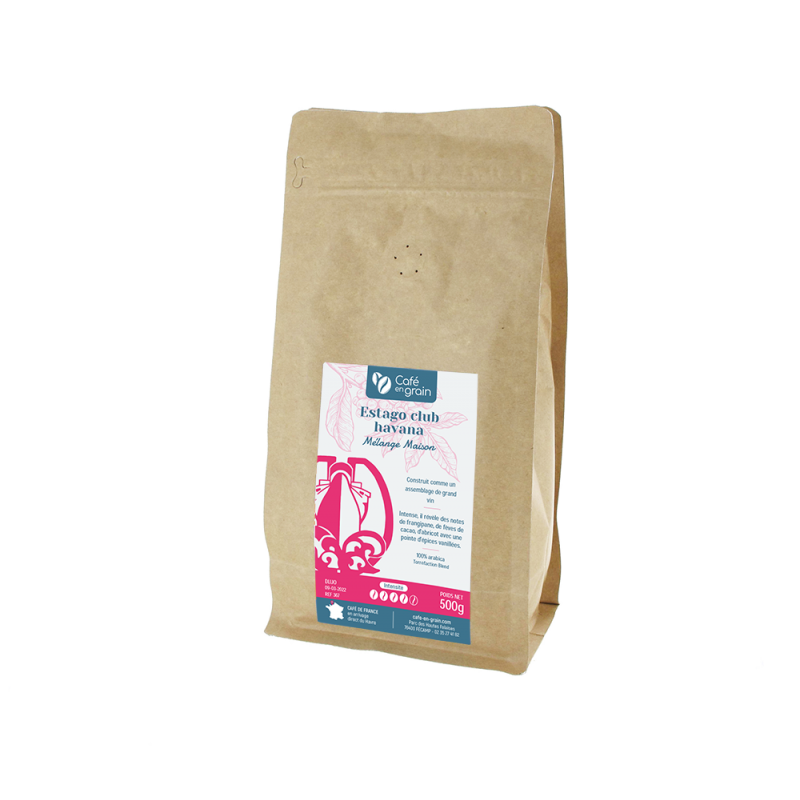 Café INDE MALABAR Moussonné en grains 1 kg