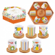 Coffret gobelets à café TUTTI FRUTTI