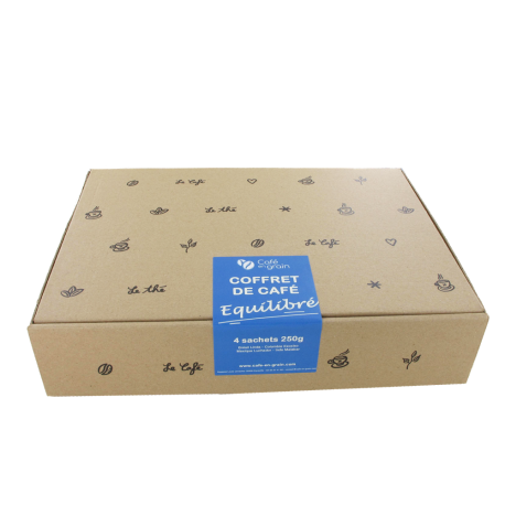 Coffret cadeau cafés équilibrés