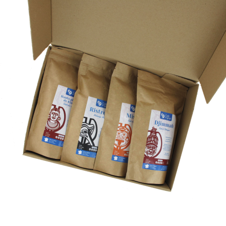 Coffret cadeau cafés corsés