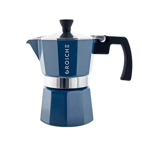 Cafetière italienne 150ml MILANO GROSCH bleu